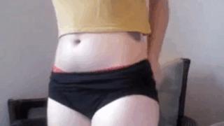 Bonita streamer pajeandose rico