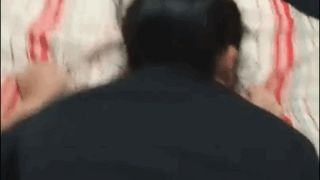 Cholita de 18 años a cuatro patas