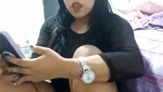 Live de luchona enseñando el ano