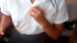 Morrita de secu se quita la ropa para su crush