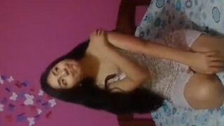 Video de colegiala tímida de 18 años