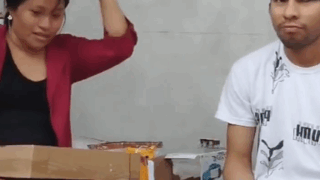 Intercambio de regalos con mi cholita