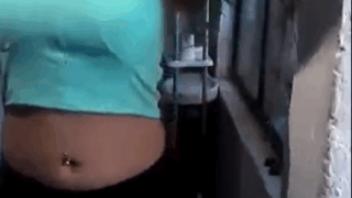 Porno navideño con una pelada