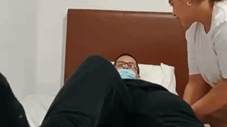 Una enfermera que ama su trabajo