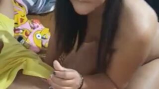 Anal con una pandillera culona