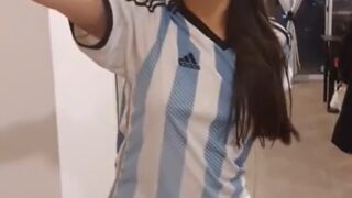 Argentina cogiendo después de ver las eliminatorias