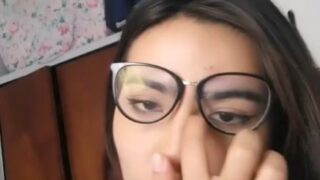 Peruana peladita en live pajeandose