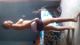 Tetazas de una pelada en su cuarto