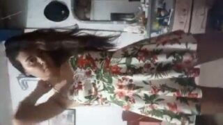 Video casero de una jovencita cogelona
